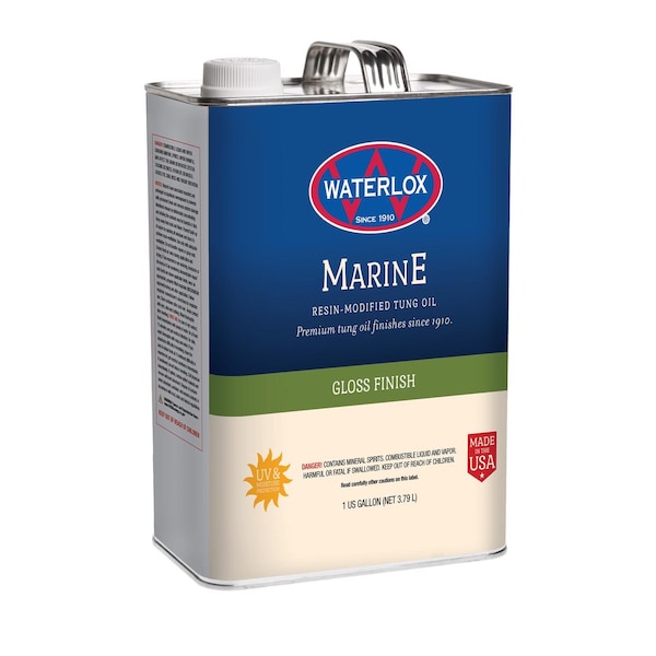 Waterlox Waterlox High-Gloss Clear Oil-Based Wood Finish 1 qt TB 3940 25F - main